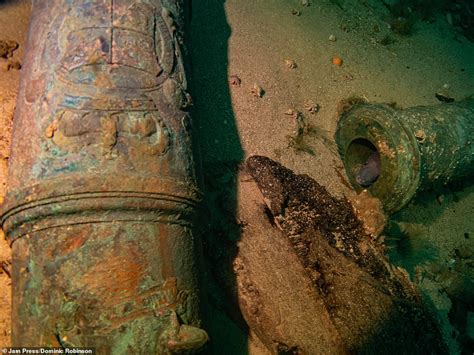 Diver Captures Photos From 300 Year Old Wreck Of The Original Hms