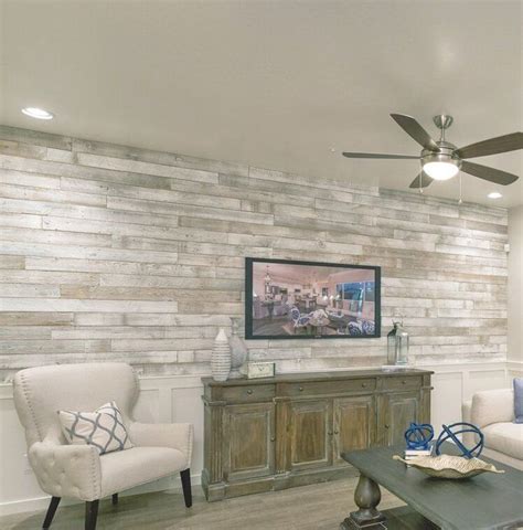 Pin On Beach Theme House Wood Panel Walls Accent Walls In Living