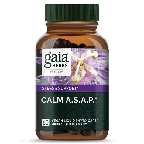 Calm A S A P Stress Support Supplement Gaia Herbs® Gaia Herbs®