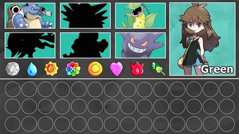 Green Kanto Pokemon Team Youtube