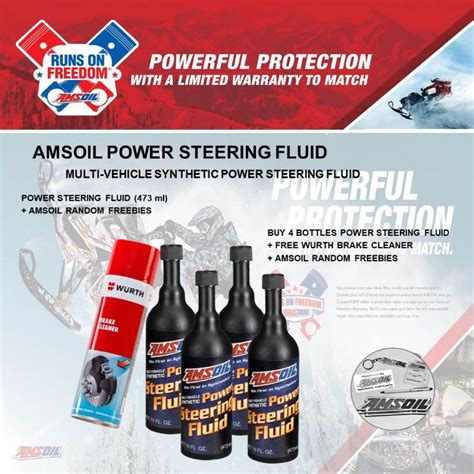 AMSOIL Power Steering Fluid Shopee Philippines