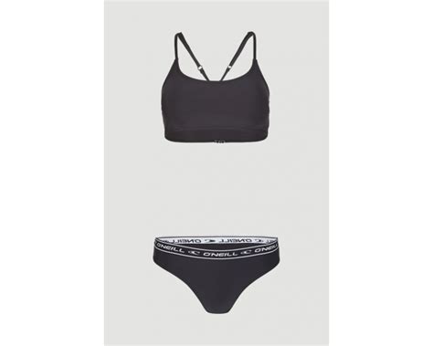 O Neill Sport Bikini Set Black Out