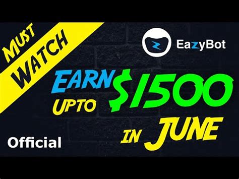 Eazybot Update Eazy Affiliate June Promotion Earn Upto