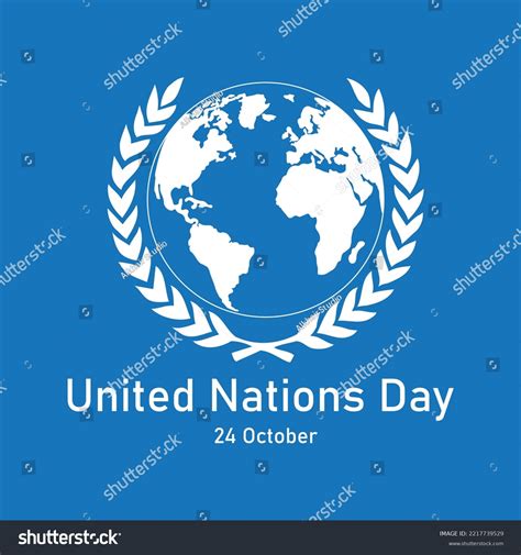 United Nations Day Beautiful Design Stock Vector (Royalty Free ...