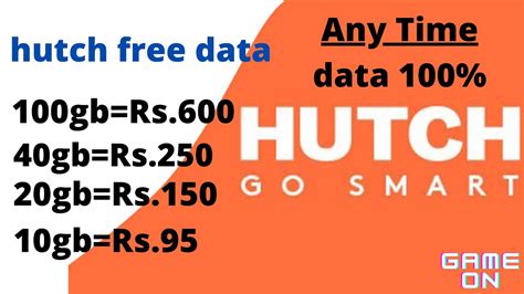 How To Get Hutch Sim Free Data 2022 100gb Rs 600 Hutch Unlimited Data