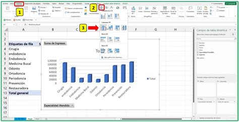 Ordenar y filtrar datos en Gráficos Dinámicos 20 Curso Tablas Dinámicas