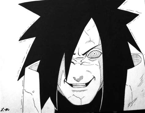 How To Draw Madara Uchiha