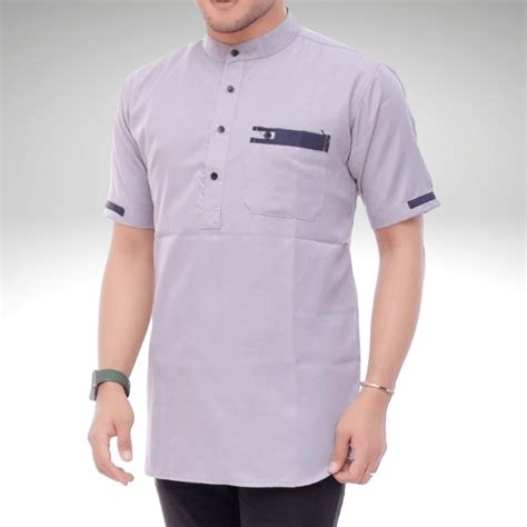 Jual Baju Koko Pria Dewasa Koko Kurta Taqwa Pakaian Muslim Lengan