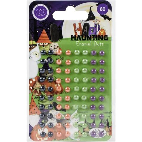 Craft Consortium Happy Haunting Adhesive Enamel Dots