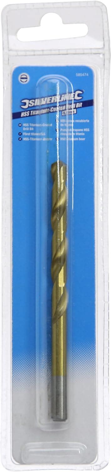 Silverline HSS Titanium Coated Drill Bit Amazon Co Uk DIY Tools