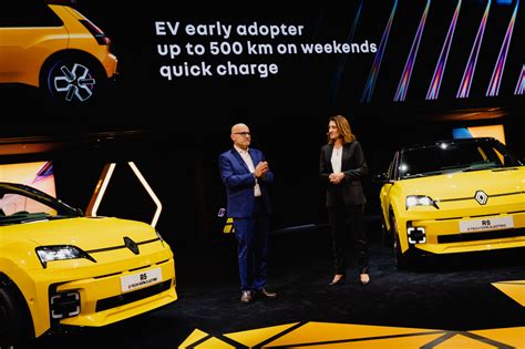 Nouvelle Renault 5 E Tech Eletric Première Mondiale Renault