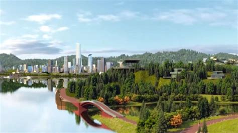 Chengdu ökologische Stadt im neuen Zeitalter