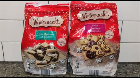 Winternacht Aldi Wafer Assortment And Cookie Assortment Review Youtube