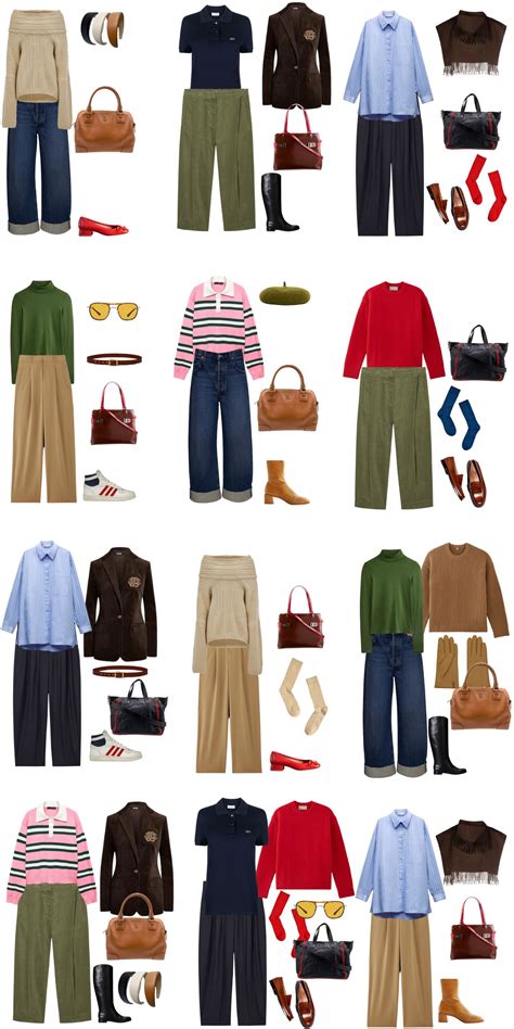 A 12 Piece Preppy Winter Capsule Wardrobe Livelovesara