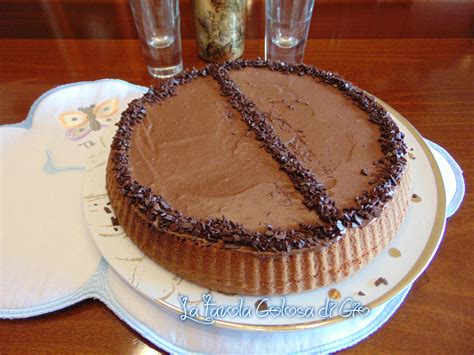 Torta Furba Con Mousse Al Cioccolato La Tavola Golosa Di Gi