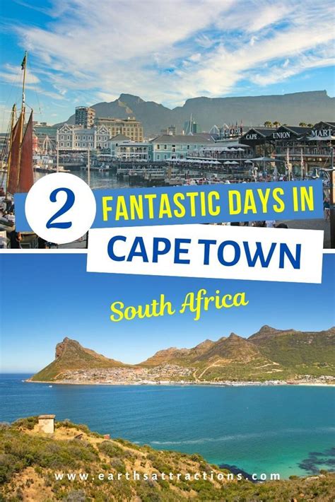 The Best Cape Town 2 Day Itinerary By A Local Earths Attractions