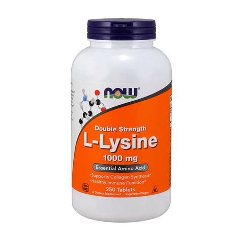 Лизин Now Foods L-Lysine 1000 mg 250 tab (ID#1819245668), цена: 1003 ...