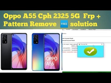 Oppo A55 Cph2325 5G Frp Remove Sp Flash Tool Oppo A55 Pattern Unlock