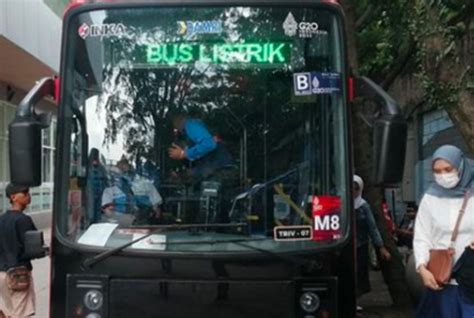 Bus Listrik Bekas Ktt G Dioperasikan Di Bandung Awal Transportasi