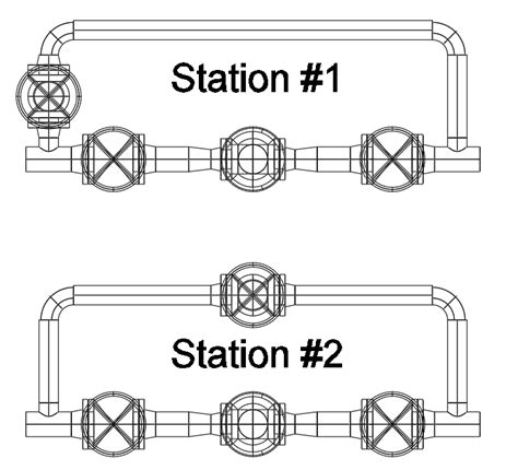 On Schematic Diagrams The Bypass Check Valve Arrow Points Pa