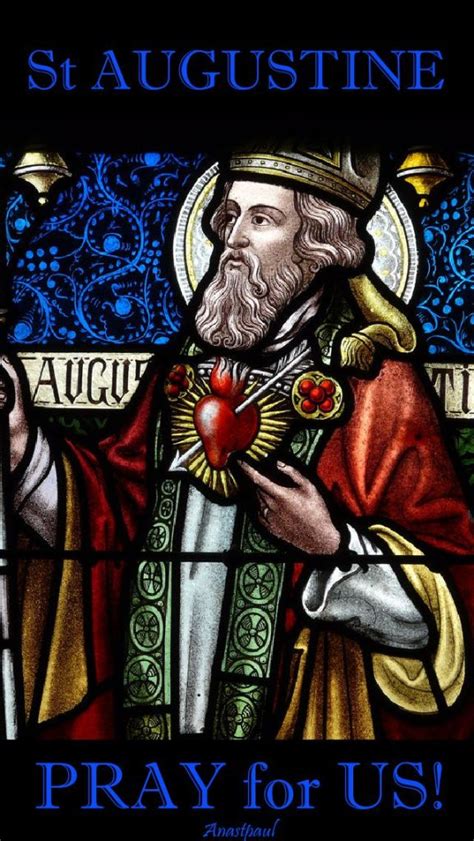 Thought For The Day 28 August The Memorial Of St Augustine 354 430