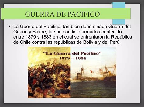 Guerra Del PacifÍco Ppt