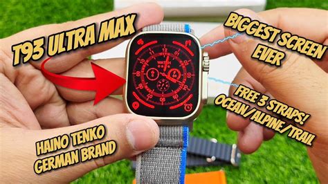 Haino Teko T93 Ultra Max Smartwatch T93 Ultra Max 49mm Biggest