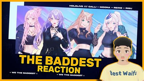 Mikigai Reacts To The Baddest By Calli Moona Risu And Reine