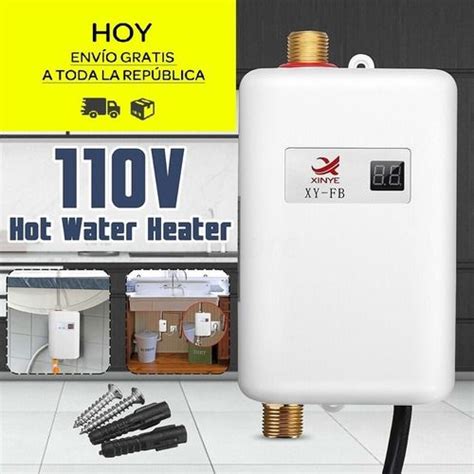 Calentador De Agua Electrico 110v Boiler De Paso 1 850