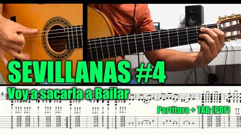 Sevillanas Voy A Sacarla A Bailar Partitura Y Tab Pdf Youtube