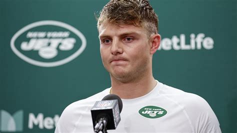 Jets Head Coach Robert Saleh Announces Qb Zach Wilson Will Remain New