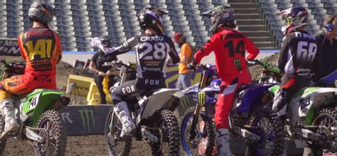 Anaheim Supercross Press Day Practice Raw