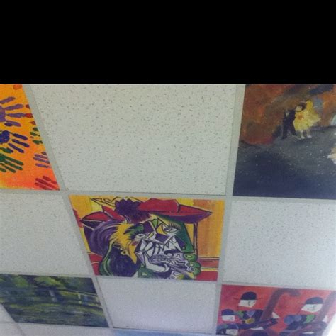 40 Best Ceiling Tile Art Images On Pinterest
