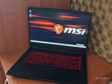 Msi Gf63 Thin 10scsr Skelbiu Lt