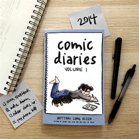 Comic Diaries By Brittany Long Olsen Announcing Comic Diaries Vol 1