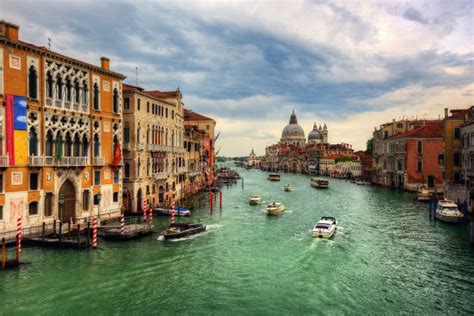 Ponte Dell`Accademia, Venice Canals Italy Stock Photo - Image of ...