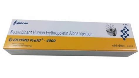 Erypro Recombinant Human Erythropoietin Alpha Injection Ml