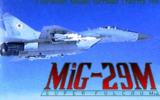 MiG 29M Super Fulcrum Screenshots MobyGames