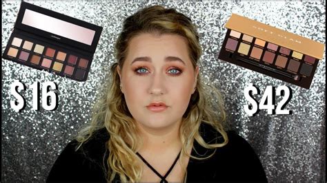 ABH SOFT GLAM PALETTE DUPE COMPARISON VIDEO BATTLE OF THE PALETTES