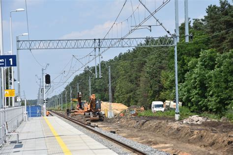 Trwa Modernizacja Linii Kolejowej Cz Stochowa Zawiercie Budowa