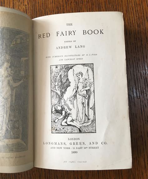 The Red Fairy Book Von Lang Andrew Leonora Lang Uncredited Edit Ford Henry Justice