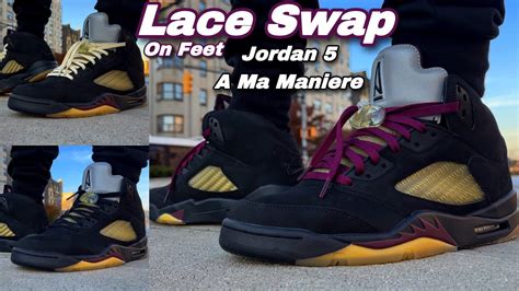 Lace Swap Jordan A Ma Maniere Dusk Youtube