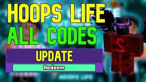 ALL Hoops Life CODES Roblox Hoops Life Basketball Codes April 2023