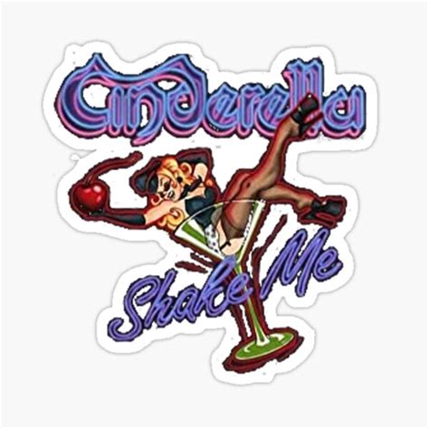 "Cobra Kai William Zabka Cinderella Shake Me" Sticker for Sale by ...