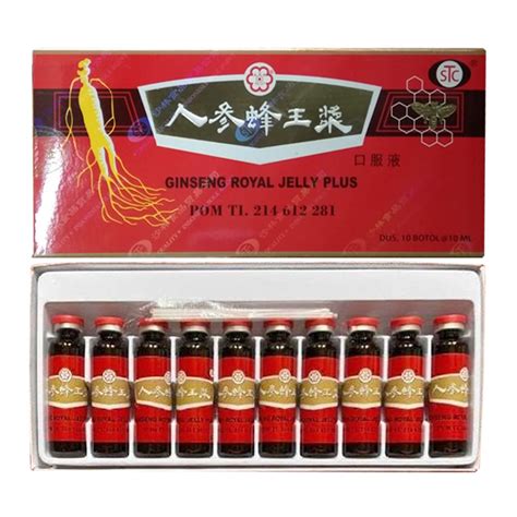 Jual Ginseng Royal Jelly Plus 10s 10ml Hbhoz