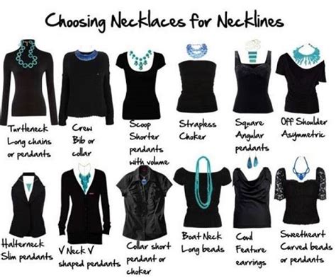 Choosing The Right Necklace For Your Neckline AllDayChic