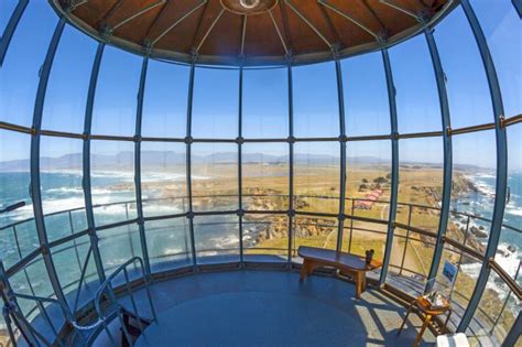 Point Arena Lighthouse in Point Arena, CA - California Beaches