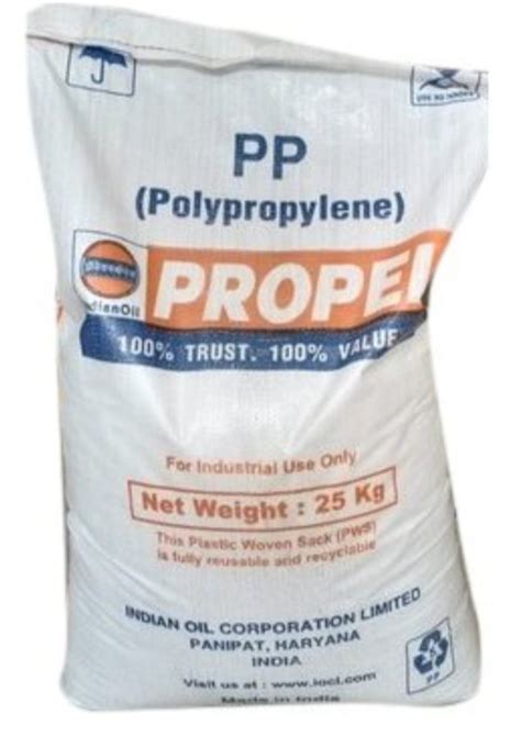 White IOCL Propel MG 2120 Natural PP Granules For Injection Molding 0