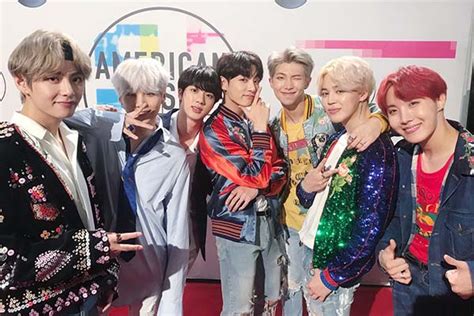 Kpop Boygroup Bts Performs Latest Song Dna At Ama Philstar