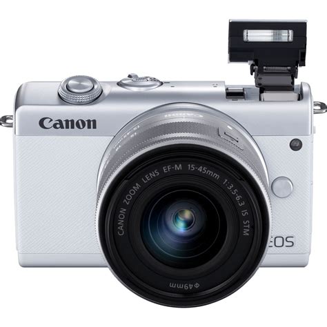 Buy Canon Eos M200 Body White Ef M 15 45mm Silver In Wi Fi Cameras